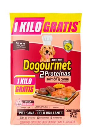 DOGOURMET ADULTO SALMON Y CARNE 9KG