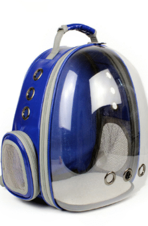 Morral transparente Impermeable azul