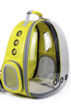Morral transparente Impermeable amarillo