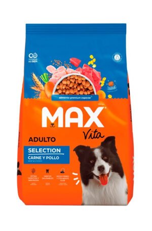 Max Vita para perros Adultos Selection Carne y Pollo 10.1 Kg